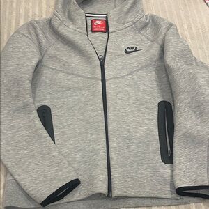 Nike Tech Kids Gray and Black  Jacket